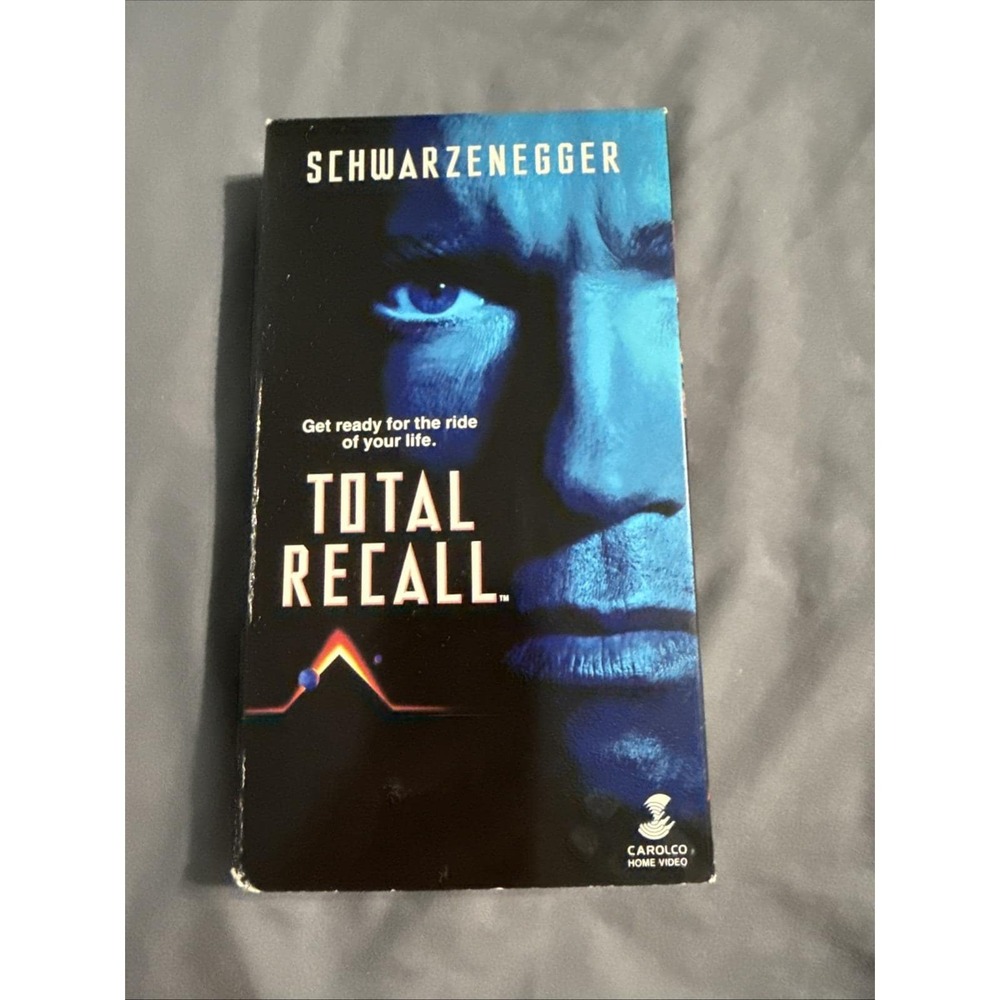 Total Recall (VHS, 1990) Arnold Schwarzenegger